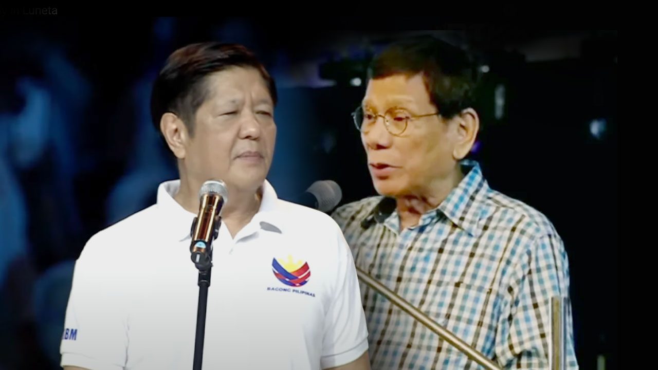 Uniteam divided: The politicians in opposing Sunday rallies in Manila and Davao