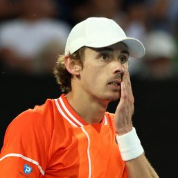 De Minaur left devastated after believing he could progress in Australian Open