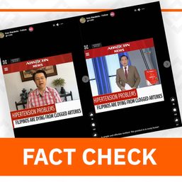 FACT CHECK: Ad uses AI-edited videos of Henry Omaga-Diaz, Doc Willie Ong
