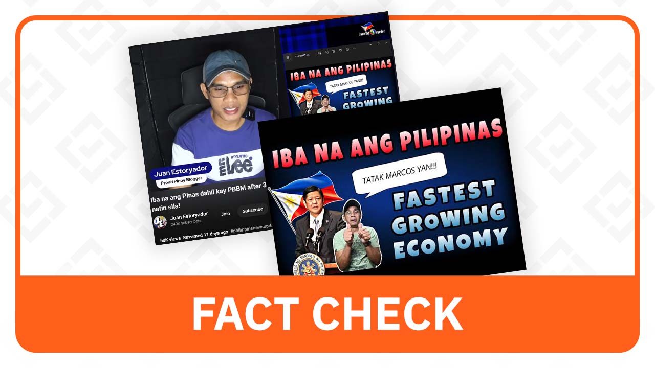 FACT CHECK: PH among fastest-growing economies even before Marcos administration