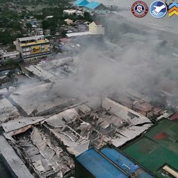 Pre-dawn fire razes San Fernando City, La Union’s public market