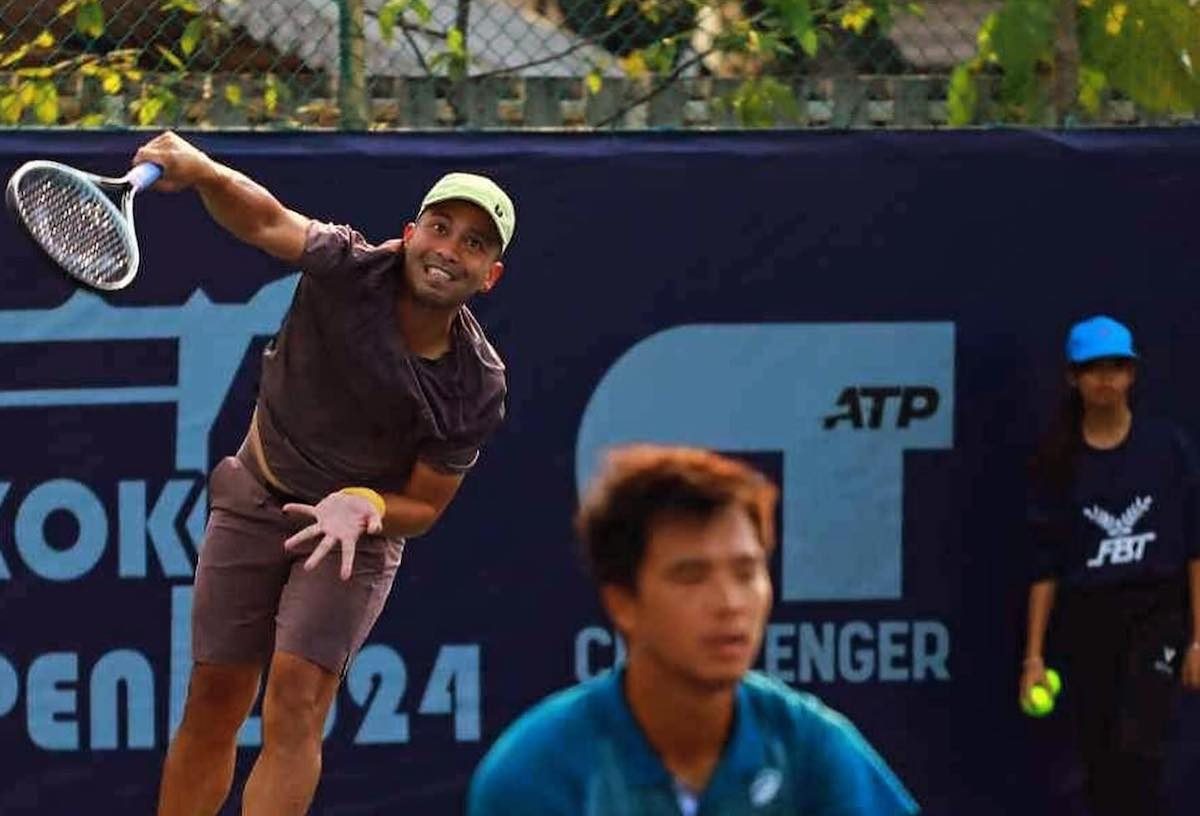 Alcantara, Chinese partner fall short of ATP Challenger crown in Thailand