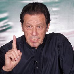Jailed Pakistan ex-PM Imran Khan appears in top court by video link