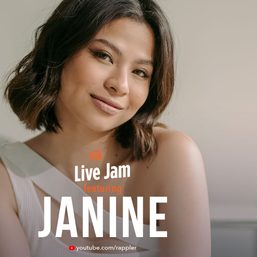 [WATCH] Rappler Live Jam: Janine