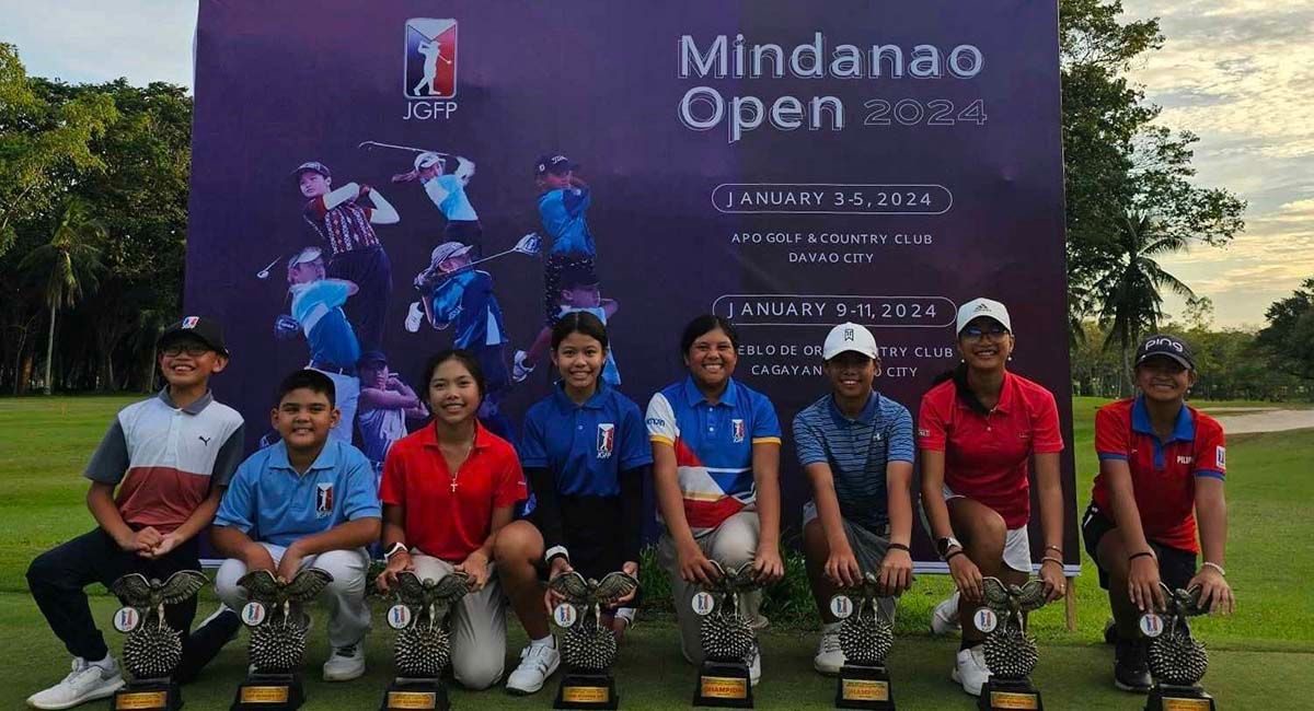 Villasencio, sibling acts rule in Davao junior golf