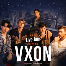 [WATCH] Rappler Live Jam: VXON