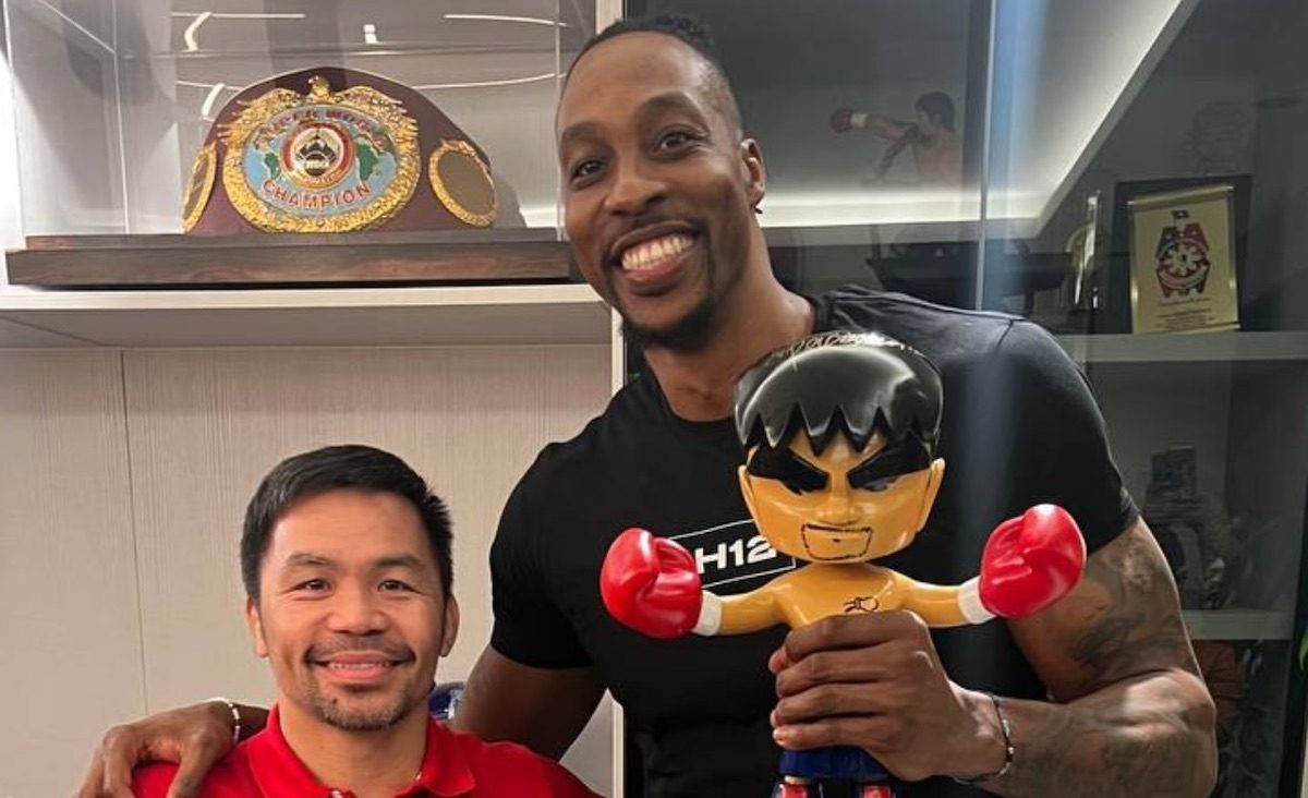 Dwight Howard challenges Manny Pacquiao to 3-point contest in meeting