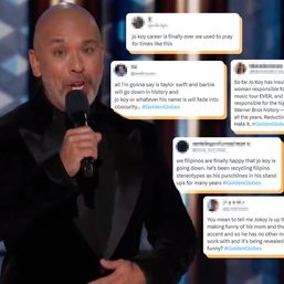 Netizens slam Jo Koy for ‘absolutely awful’ Golden Globes hosting stint