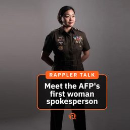 Rappler Talk: Meet the AFP’s first woman spokesperson