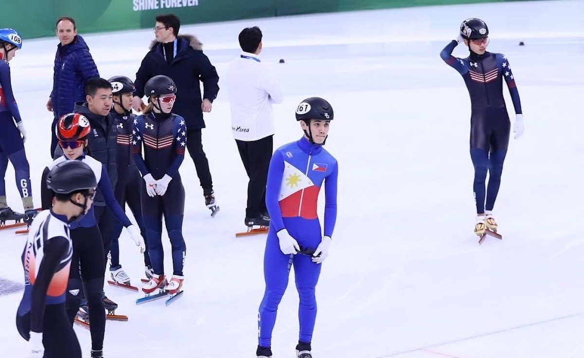 Speed skater Peter Groseclose eyes competitive run as PH opens Winter Youth Olympics bid