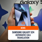 WATCH: The Samsung Galaxy S24 automatically translates calls via AI