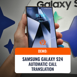 WATCH: The Samsung Galaxy S24 automatically translates calls via AI