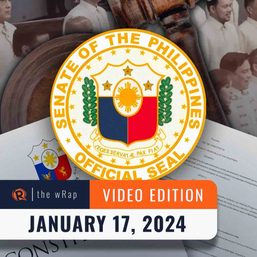 Philippine senators’ stances on Cha-cha | The wRap