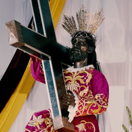 WATCH: How Filipino Black Nazarene devotees practice the Pahalik in 2024