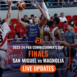 HIGHLIGHTS: San Miguel vs Magnolia – PBA Commissioner’s Cup Finals Game 1
