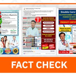FACT CHECK: Unregistered eye drug does not cure cataracts, macular degeneration