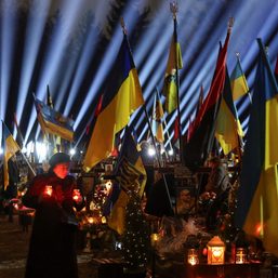 Western leaders in Kyiv to show support on war anniversary