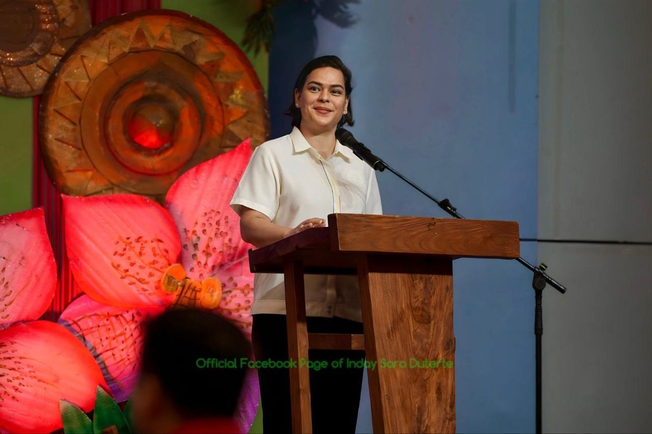 Why did Sara retract her EDSA message? Camp explains why, but it’s not for public dissemination
