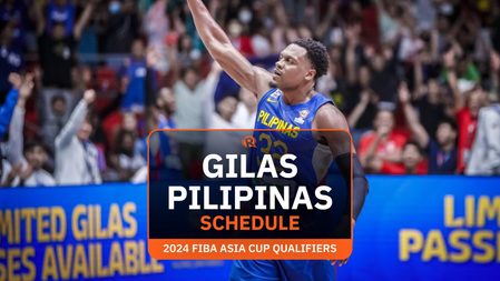 GAME SCHEDULE: Gilas Pilipinas at FIBA Asia Cup Qualifiers