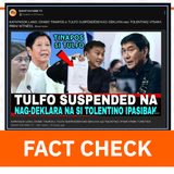 FACT CHECK: Tulfo not suspended from Senate