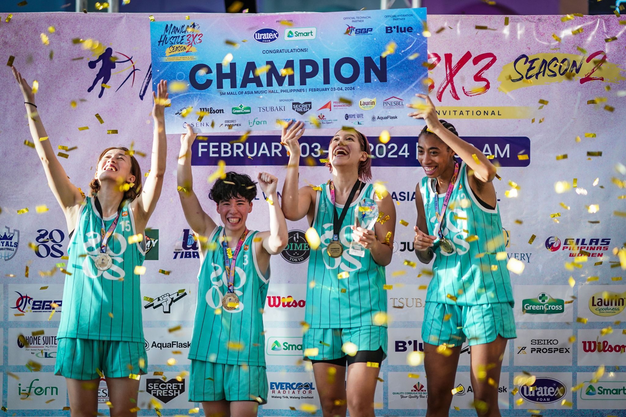 Zoos Tokyo title win caps world-level women’s basketball display in Manila Hustle 3×3