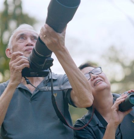 Meet bird-watchers Bob and Cynthia, whose love story took flight in their 50s