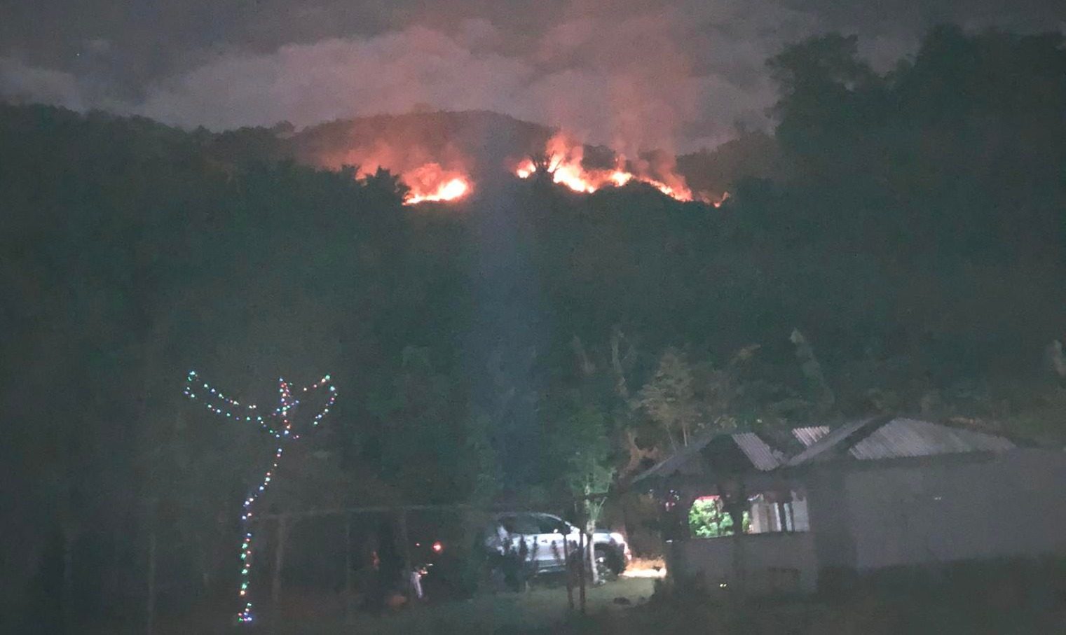 Officials warn of heightened dry spell risks as fire ravages Quezon grassland