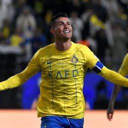 Ronaldo suspended 1 match for obscene gesture in Saudi league game