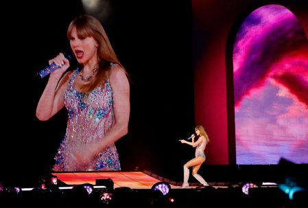 Football fans in Las Vegas embrace ‘Taylor Swift effect’ before Super Bowl