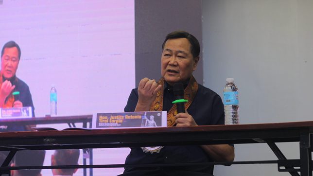 [WATCH] Carpio on People’s Initiative: ‘Nothing to do with economic provisions’