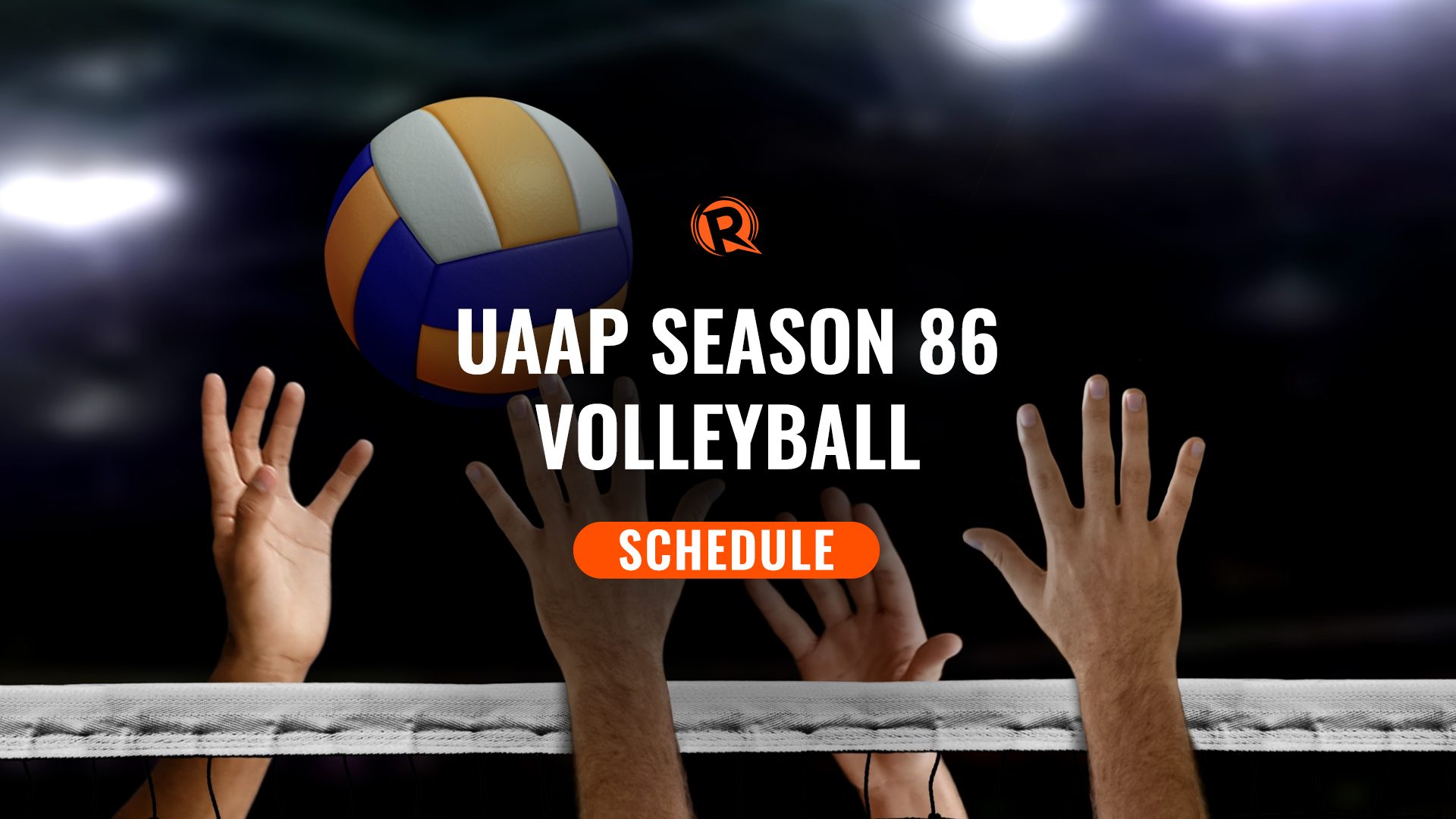 GAME SCHEDULE: UAAP Season 86 volleyball
