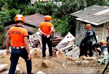 Hero dog Appa completes rescue mission at landslide-hit village in Davao de Oro