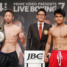 Underdog Ancajas takes swing at Inoue’s world bantamweight belt in Tokyo