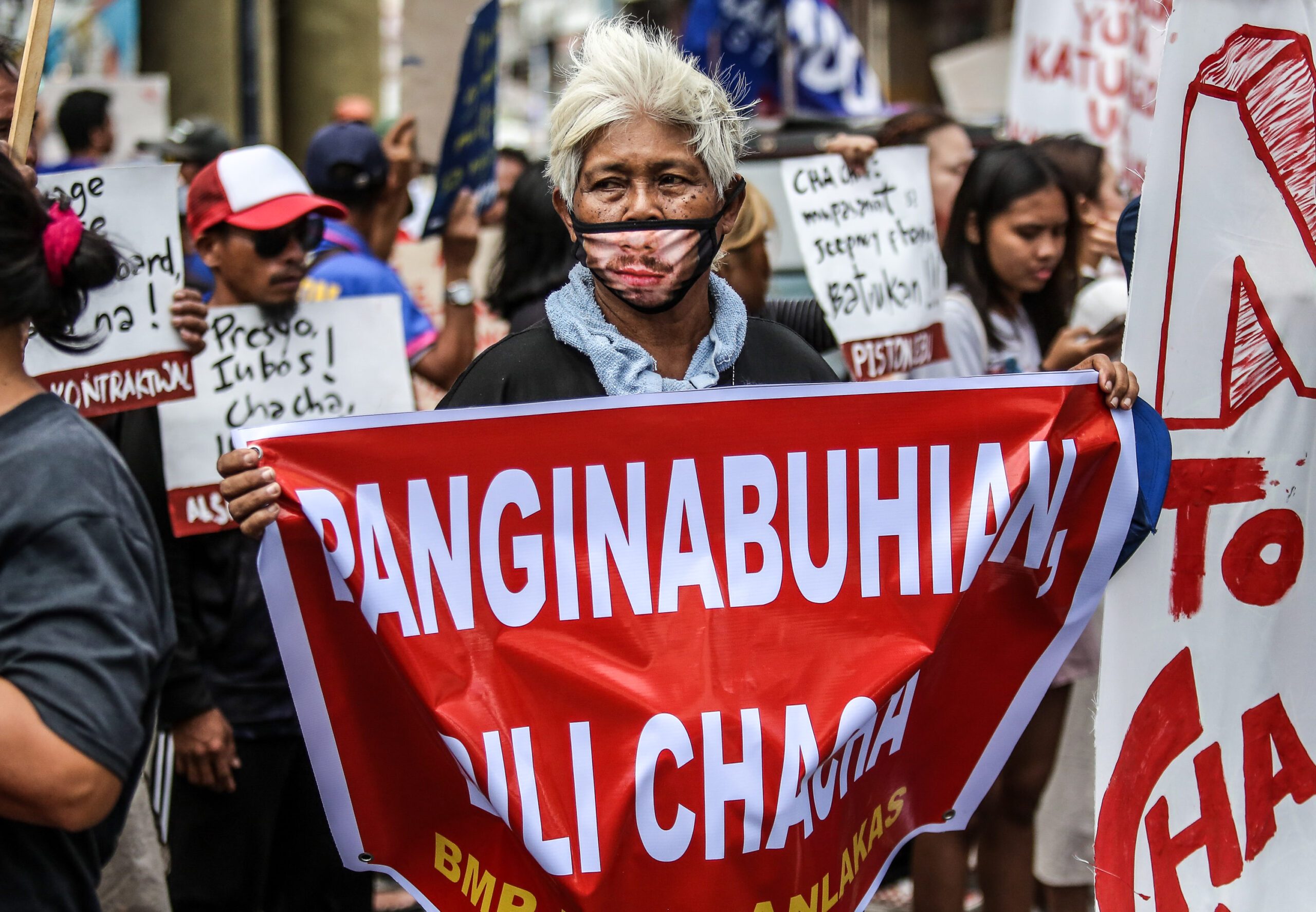 IN PHOTOS: On 38th People Power anniversary, groups oppose charter change