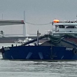2 killed after barge hits bridge near China’s Guangzhou, plunging vehicles in water