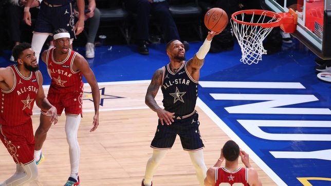Lillard earns MVP honors as East shatters record in All-Star Game blowout