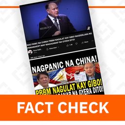 FACT CHECK: Defense chief Gibo Teodoro did not declare war on China