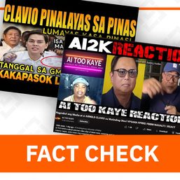 FACT CHECK: No Marcos-Duterte order for Arnold Clavio to leave the country