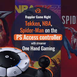 Rappler Game Night: PlayStation Access controller with streamer One Hand Gaming