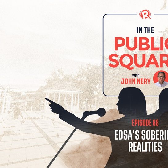 In The Public Square: Understanding the People Power Revolution through the lens of religion