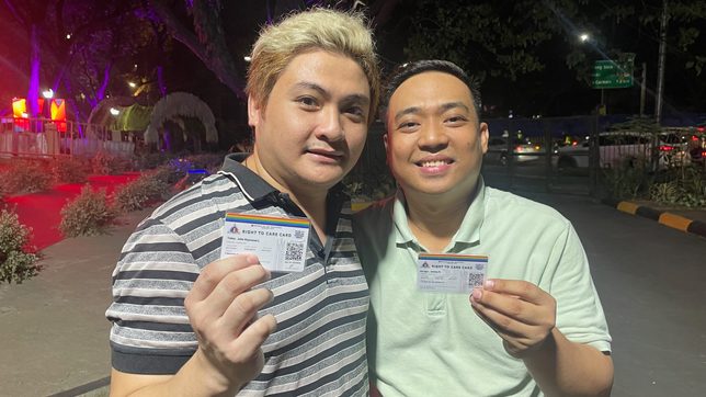 Meet some of the first couples who received Quezon City’s ‘right to care’ card