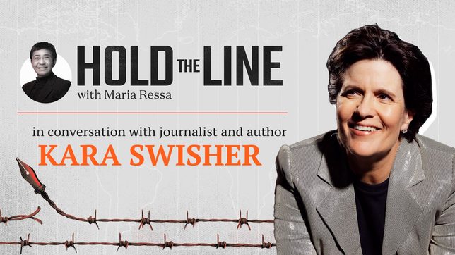 #HoldTheLine: Maria Ressa talks to Kara Swisher