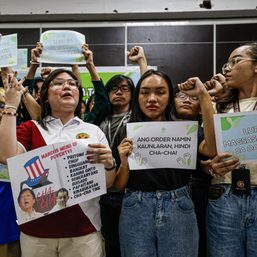 Cebu teachers, students oppose foreign ownership of Philippine schools