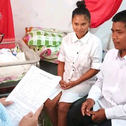 In Negros Occidental, young bride gives birth minutes before Valentine’s Day wedding
