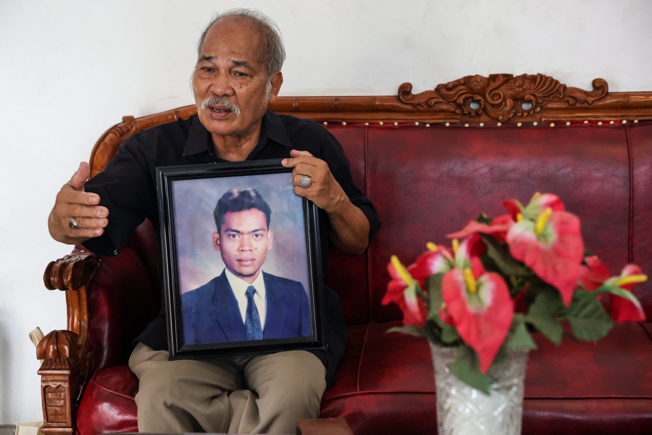 Indonesia’s likely new president haunts father of missing activist