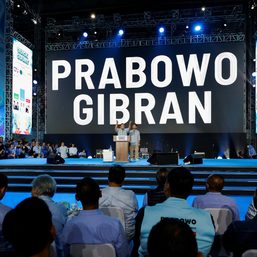 Indonesians wake to new presumed president Prabowo