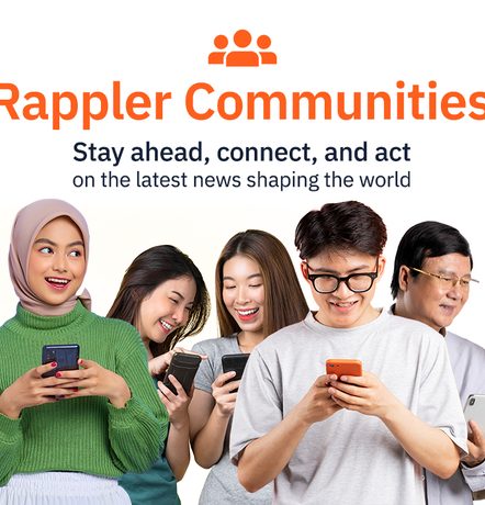 Be part of important conversations on Rappler Communities: April 2024