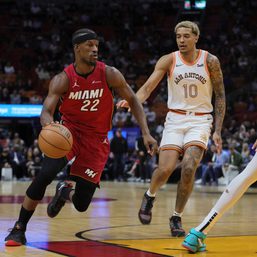 Jimmy Butler serves up 16th triple-double as Heat top Wemby, Spurs