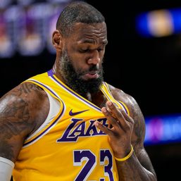 LeBron tight-lipped amid questions about his playing future
