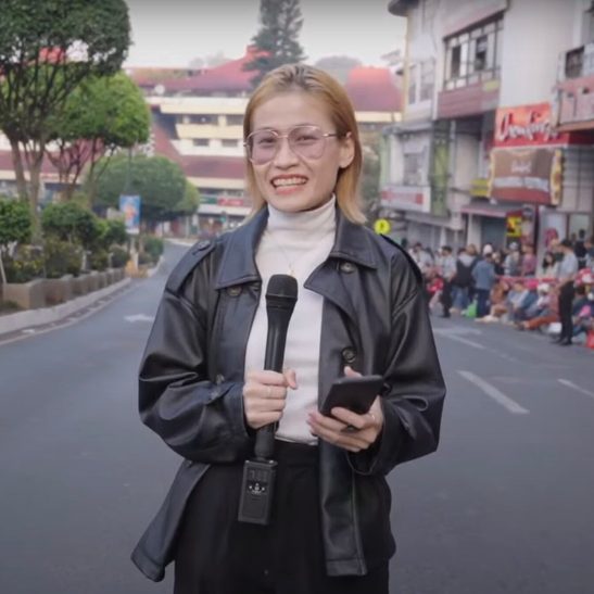 WATCH: Baguio tourists eagerly await Panagbenga 2024 street dance parade